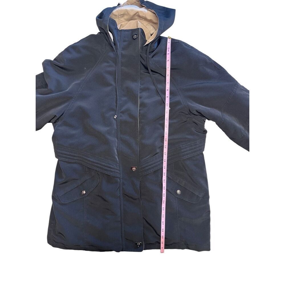 St John's Bay Womens Medium Winter Rain Snow Removable Liner & Hood Jacket - Picture 4 of 9